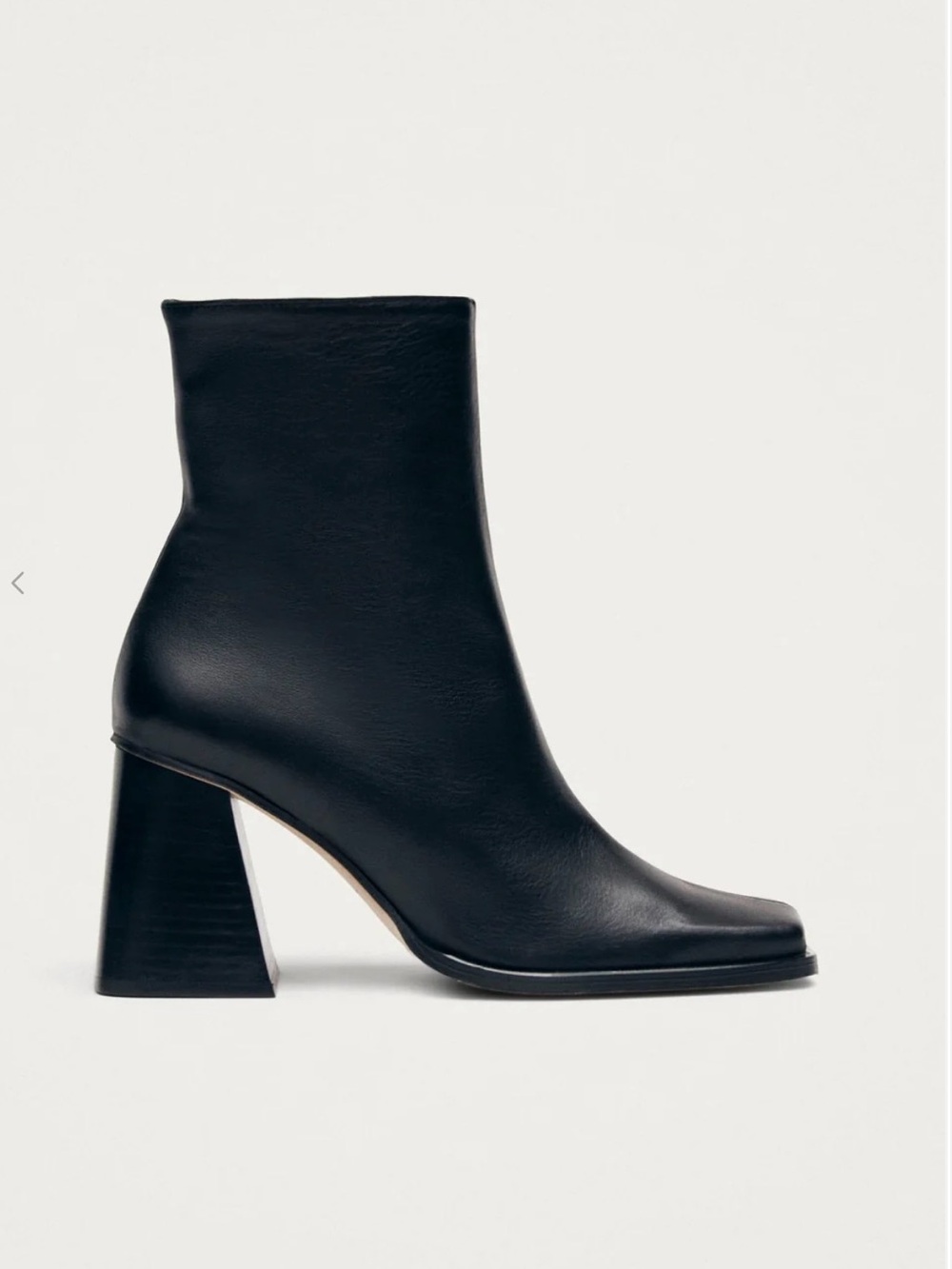 Aloha’s South black leather ankle boots